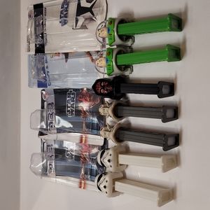 PEZ  dispenser  star wars and toy story